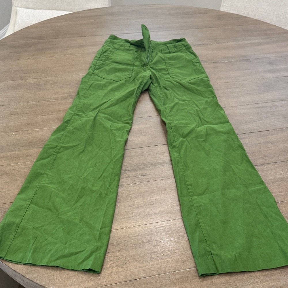 Anthropologie Maeve Olive Green Pants